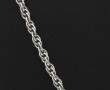 Chaîne en argent maille torsadée, poinço