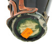 ART NOUVEAU - Vase en céramique verte et