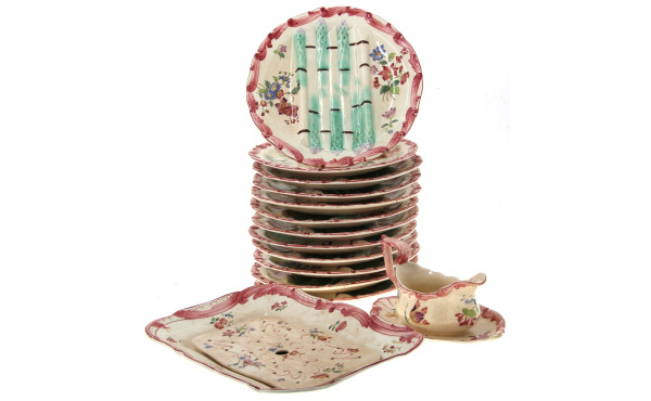 LONGCHAMP (terre de fer) - Service à asp