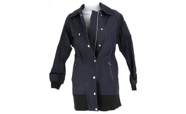 PAUL & JOE - Veste longe femme bleu mari