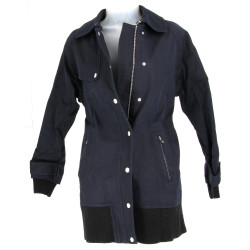 PAUL & JOE - Veste longe femme bleu mari