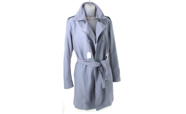 MAX & C° - Trench femme bleu / gris, tai