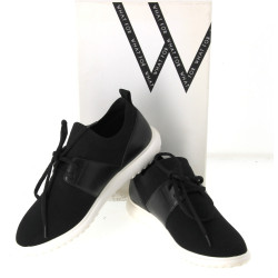WHAT FOR - Paire de baskets femme noires