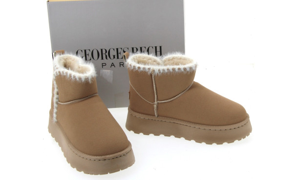 GEORGES RECH Paris - Paire de bottines f