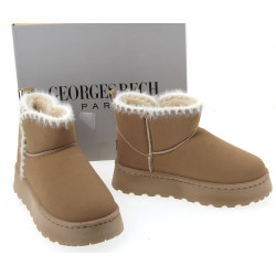 GEORGES RECH Paris - Paire de bottines f