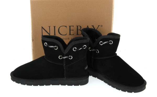 NICEBAY - Paire de bottines femme noires