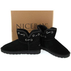 NICEBAY - Paire de bottines femme noires