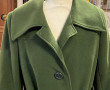 WEILL - Manteau de dame vert en laine, t