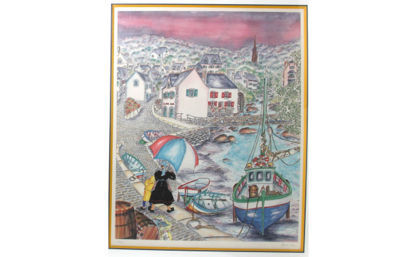 Martine COTTEN (Xxe) "Bretonne sur le qu