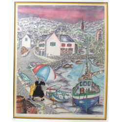 Martine COTTEN (Xxe) "Bretonne sur le qu