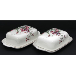 VILLEROY & BOCH - Paire de beurriers cou