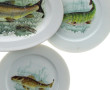 LIMOGES - Service à poisson en porcelain