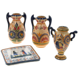 HR QUIMPER - Dessous de plat à décor d'u