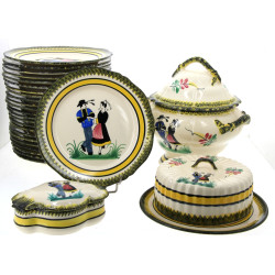 HENRIOT QUIMPER (marque au tampon) - Ser