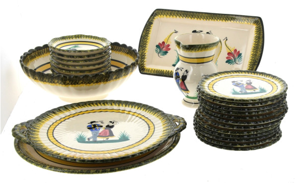 HENRIOT QUIMPER (marque au tampon) - Ser