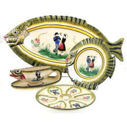 HENRIOT QUIMPER (marque au tampon) - Ser