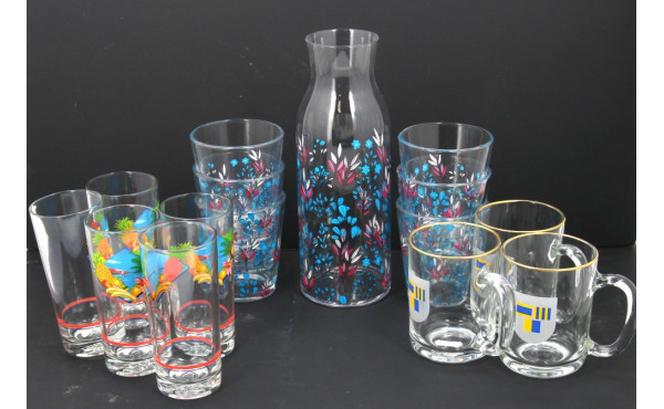 Ensemble de verrerie comprenant un set 6