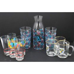 Ensemble de verrerie comprenant un set 6