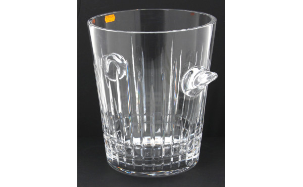 Important seau à champagne en cristal, H