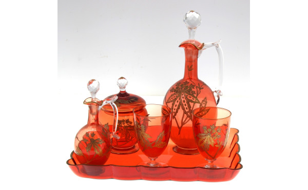 Attribué à BACCARAT - Service de nuit en