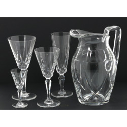 SAINT-LOUIS - Service de verres à pied e