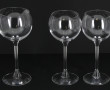 11 verres à eau et 11 verres à vin en cr