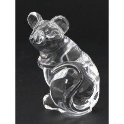 DAUM France - "Souris", sujet en cristal