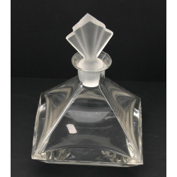 LANCEL - Grand flacon ou carafe en verre