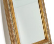 Miroir rectangulaire, encadrement doré, 