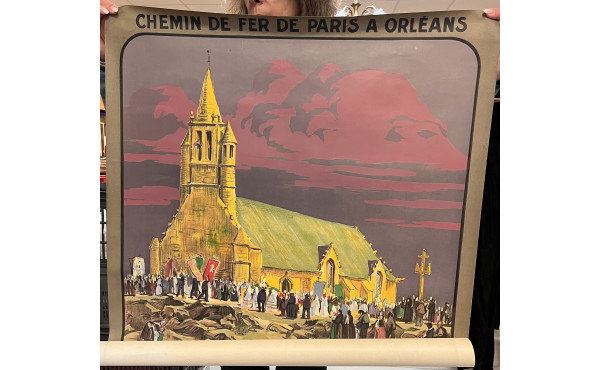 CHEMIN DE FER de Paris à Orléans - Affic