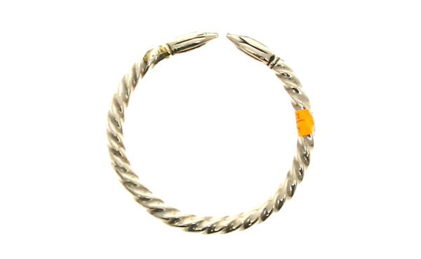 Bracelet de cheville en métal couleur ar