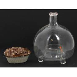 ART POPULAIRE - Gobe-mouche ancien en ve