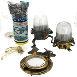 Thème MARINE - Lot comprenant 2 lampes :