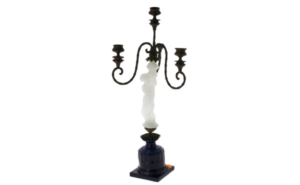 Candélabre ancien à 4 bras de lumière, p