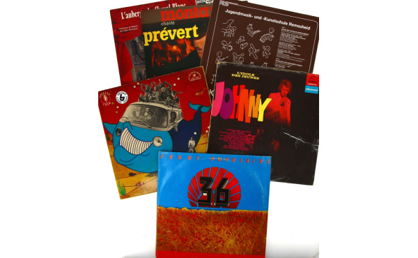 Lot de disques 33 t états d'usage