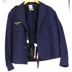 UNIFORME - Pantalon et blouson bleu mari