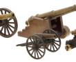 4 canons miniatures de 13 à 21 cm
