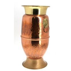 Porte-parapluie en cuivre et laiton, pri