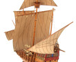 Maquette de caravelle en bois L. 55 cm