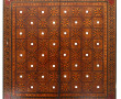 Plateau de jeu pliant en marqueterie ave