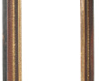 Miroir rectangulaire ancien en bois et s