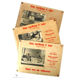 MARILYN MONROE - 3 cartonnages publicita