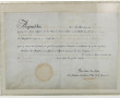 Document ancien daté 1814, portant une n