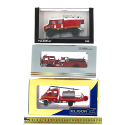 3 camions de pompiers états neufs en BO 