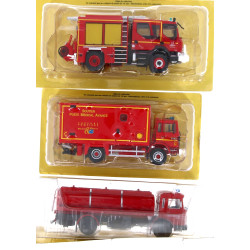  3 camions de pompiers états neufs en BO
