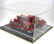 2 maquettes de camions de pompier améric