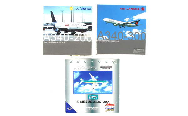 AVIATION - 3 modèles réduits 1/400 d'Air