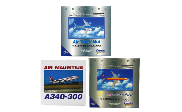 AVIATION - 3 modèles réduits 1/400 d'Air