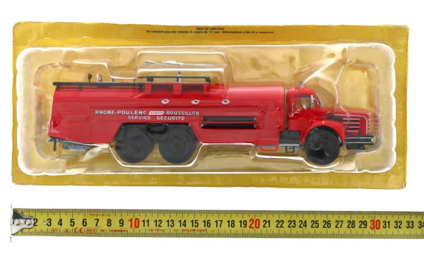 BERLIET - Camion citerne service sécurit