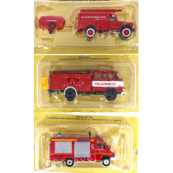 3 camions de pompiers états neufs en BO 